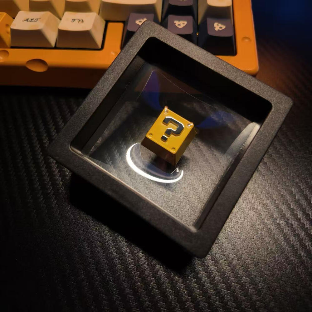 Retro 8-Bit Pixel Question Blo - Gaming Keyboard Nearby review and price