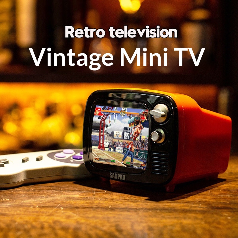 Retro Gaming Mini Tv Table Pai - Gaming Keyboard Mini review and price