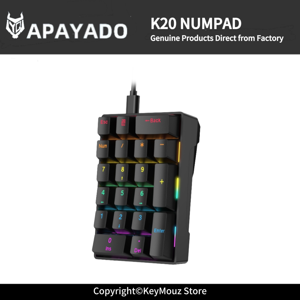 K20 Mini Portable Mechanical N - Keyboard Gaming Blue Switch review and price