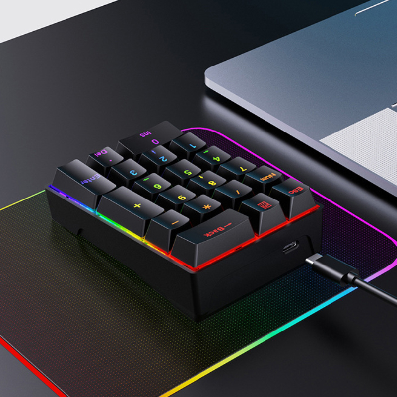 K20 Mini Portable Mechanical N - Keyboard Gaming Blue Switch review and price