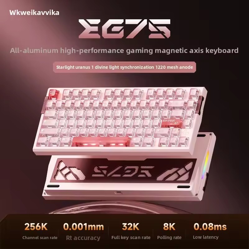 WEIKAV EG75 Snow Blade Magneti - Gaming Keyboard Hot Swappable review and price