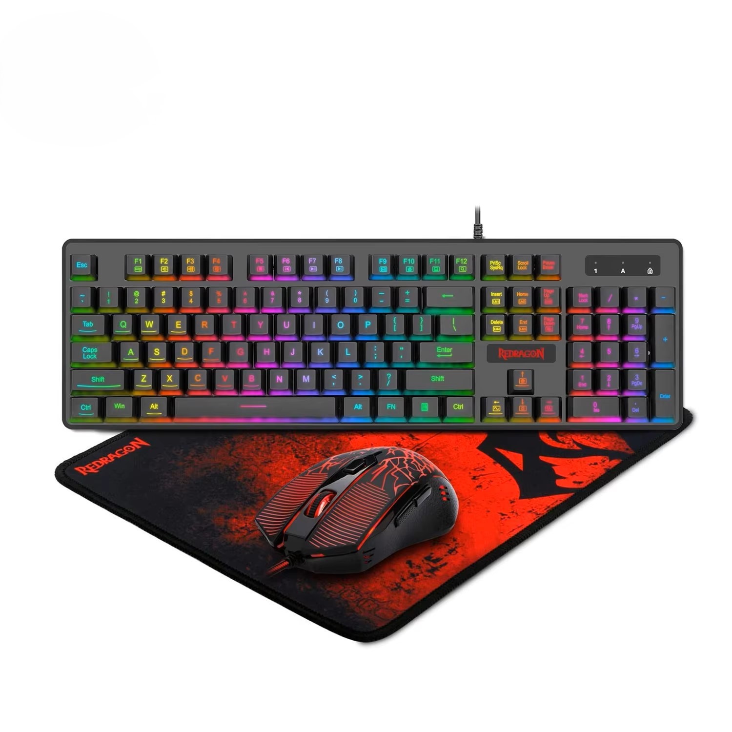 Redragon S107 RGB Gaming Keybo - Gaming Keyboard No Rgb review and price